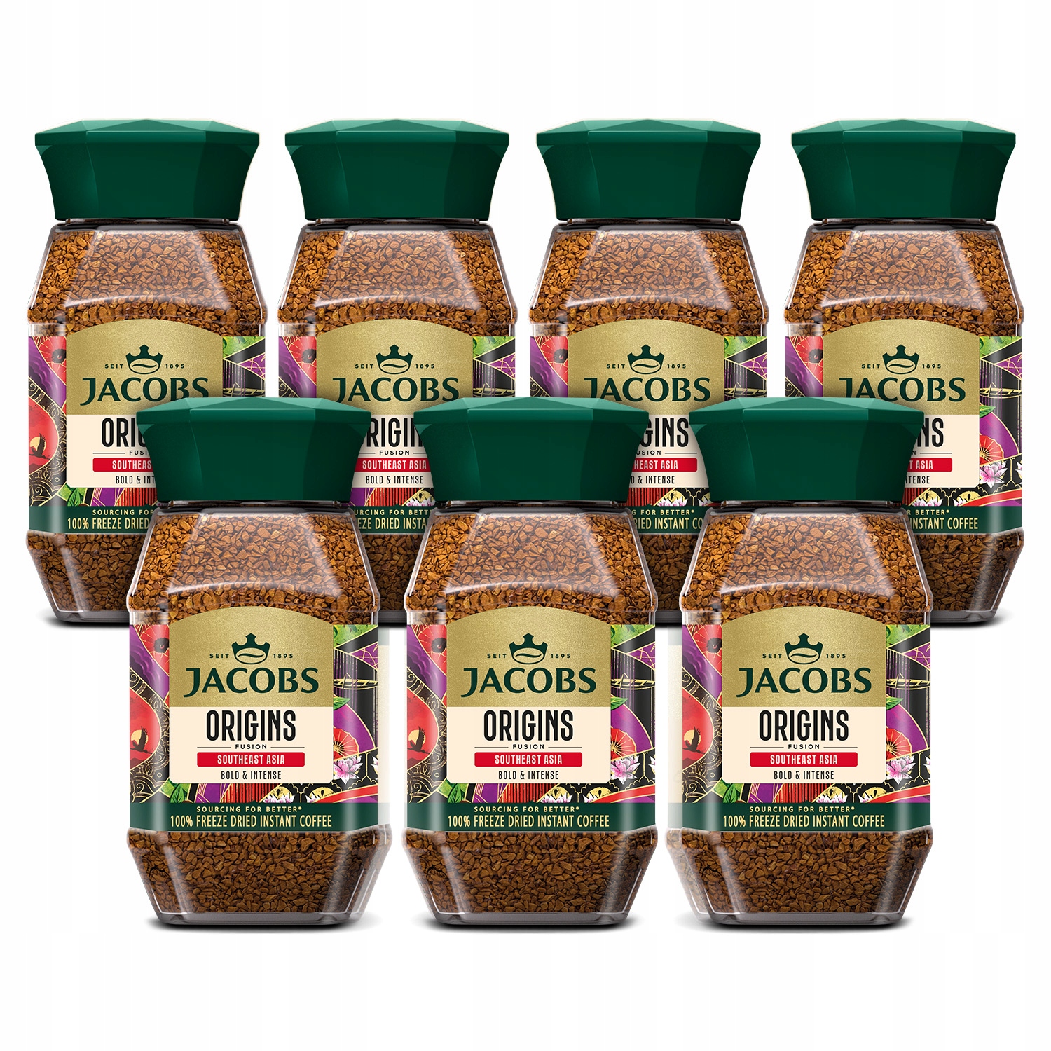 Kawa rozpuszczalna Jacobs Origins Southeast Asia 7x 200g