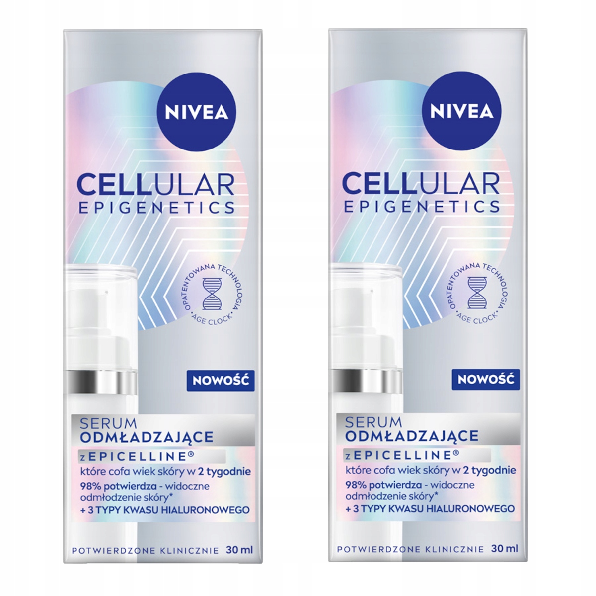 Nivea Cellular Epigenetics S erum pro omlazení obličeje 30 ml x2