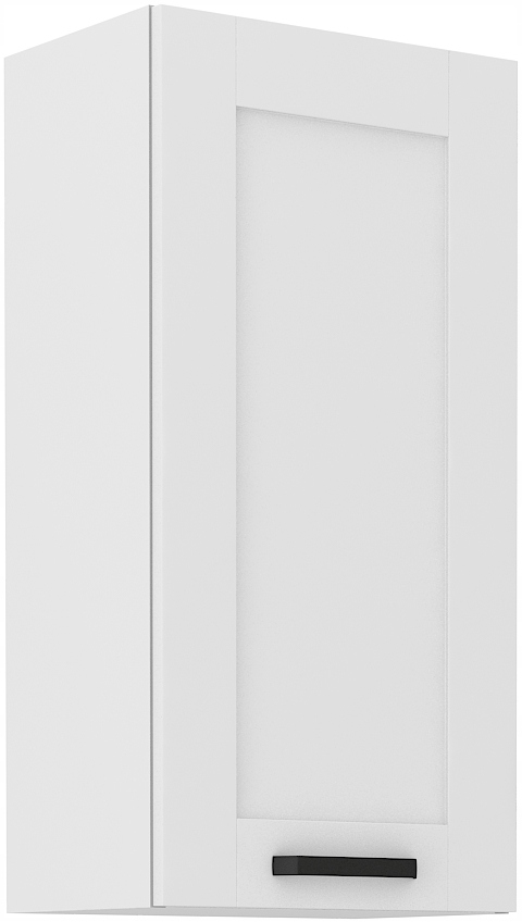 Horní Závěsná Skříňka 45X90 Luna Bílá Přední Strana Mdf