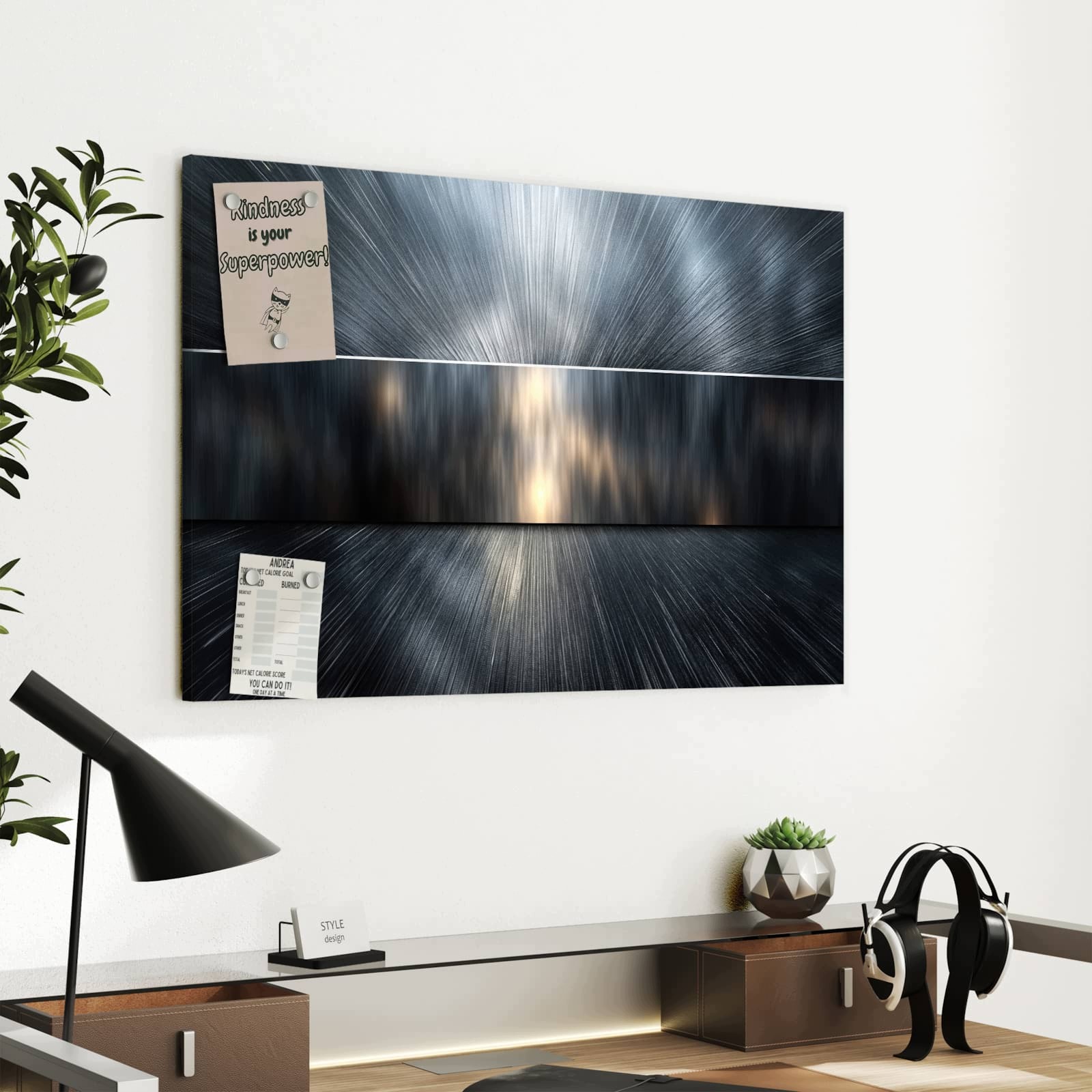 Magnetická tabule Blysk energii 60 × 40 cm