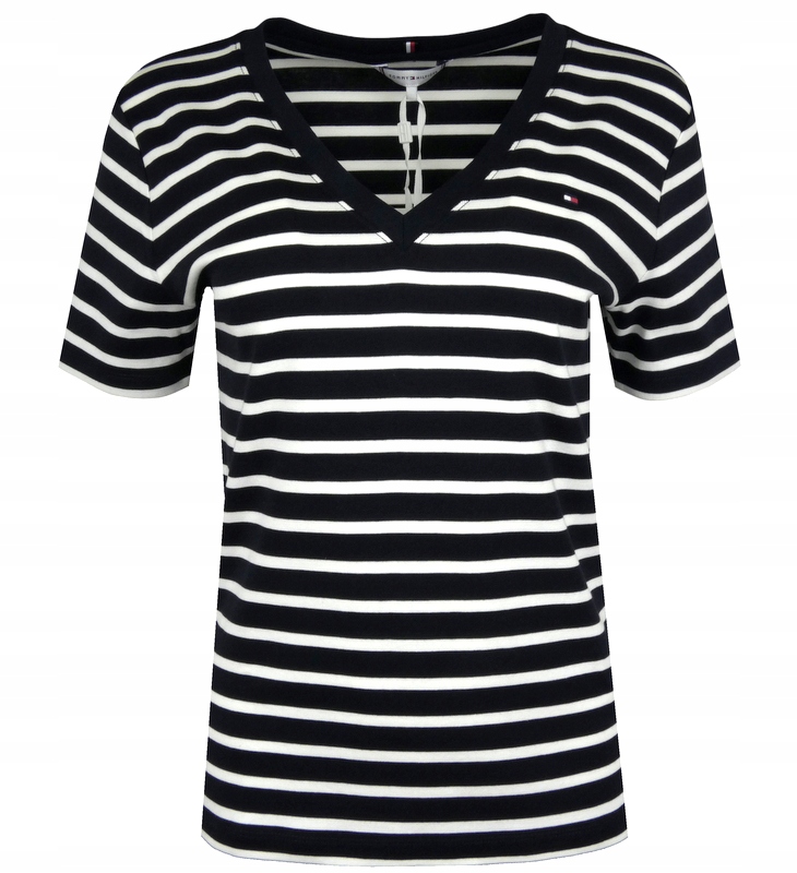 Tommy Hilfiger dámské tričko, Slim, pruhy, L