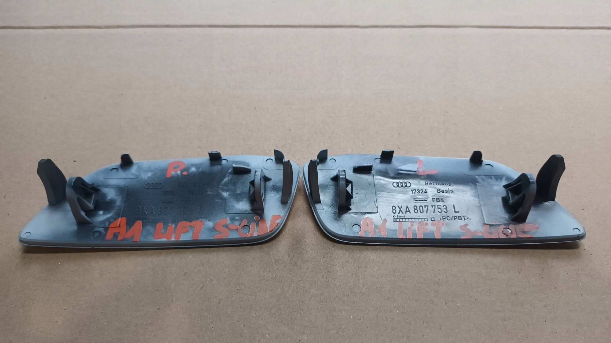 rechts oder links Verschlußstopfen der Spritzdüse AUDI A1 LIFT 2014-2018