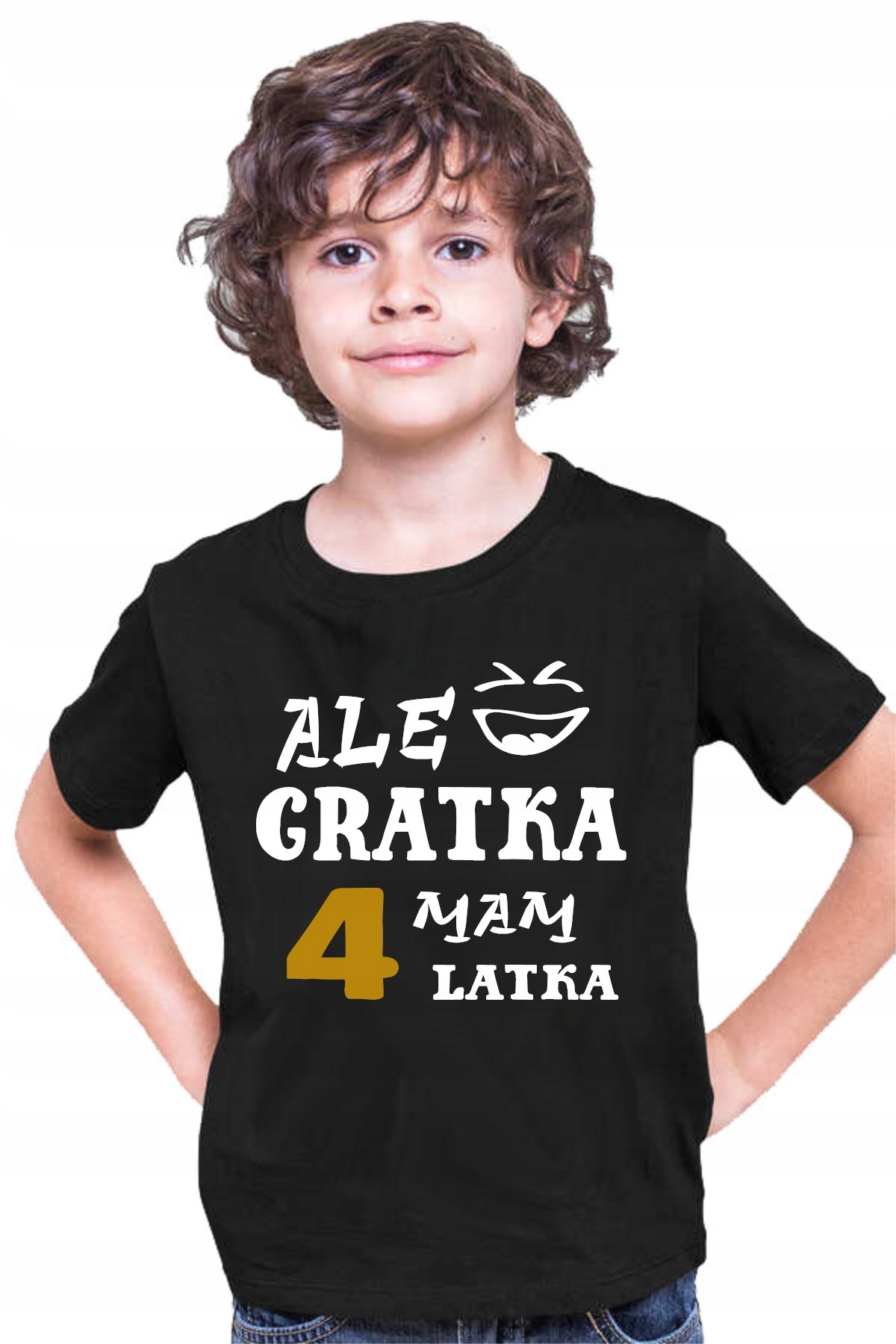 

Koszulka Urodzinowa Ale Gratka Mam 4 Latka