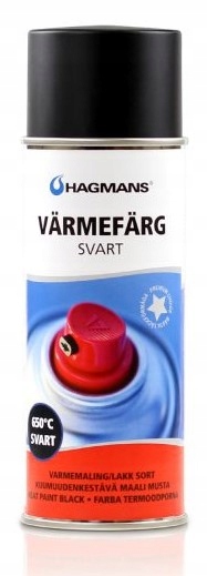 

Hagmans Farba Żaroodporna Czarny Mat 650 stopni