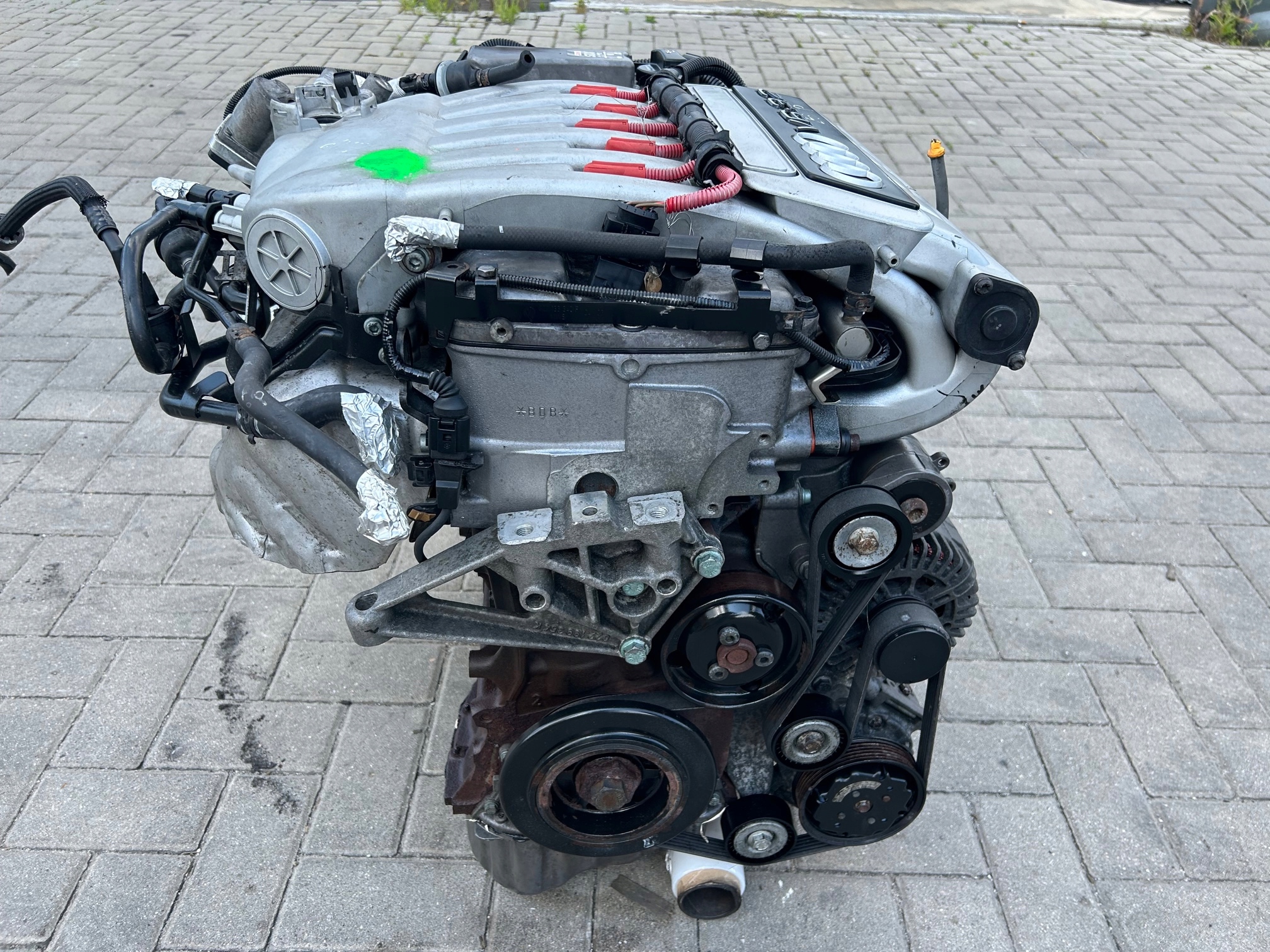 engine AUDI A3 8P PASSAT B6 R32 3.2 V6 SWAP BDB