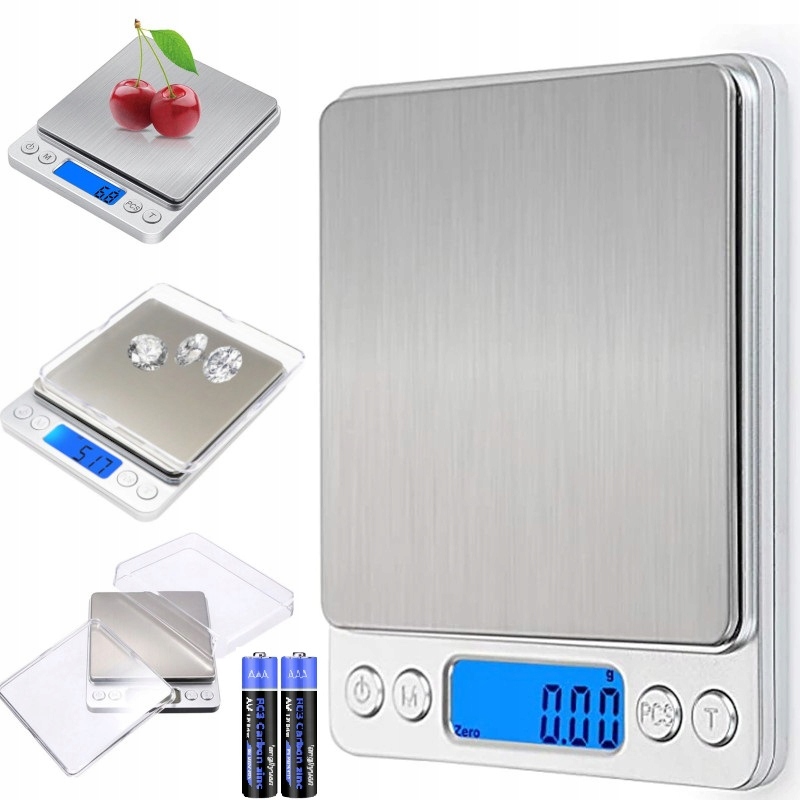 

Waga Kuchenna Jubilerska Elektroniczna 0,01G/500G