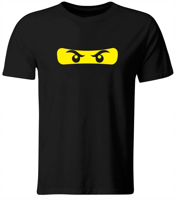

Koszulka T-shirt Ninja Dziecięca Czarna Roz. 140