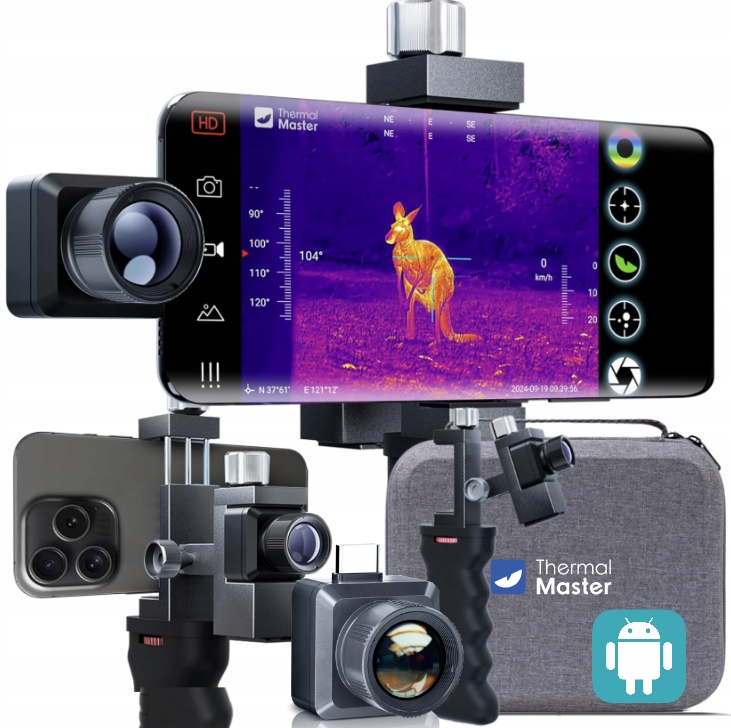 Termovizní kamera Thermal Master T2 Pro 1500 m 15xZOOM 13 mm Android