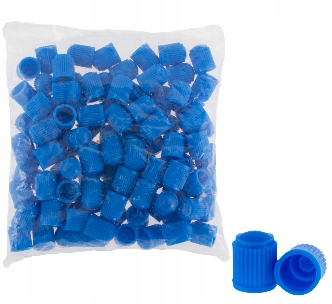 

Niebieskie Nakrętki Kapturki na Zawory Wentyle