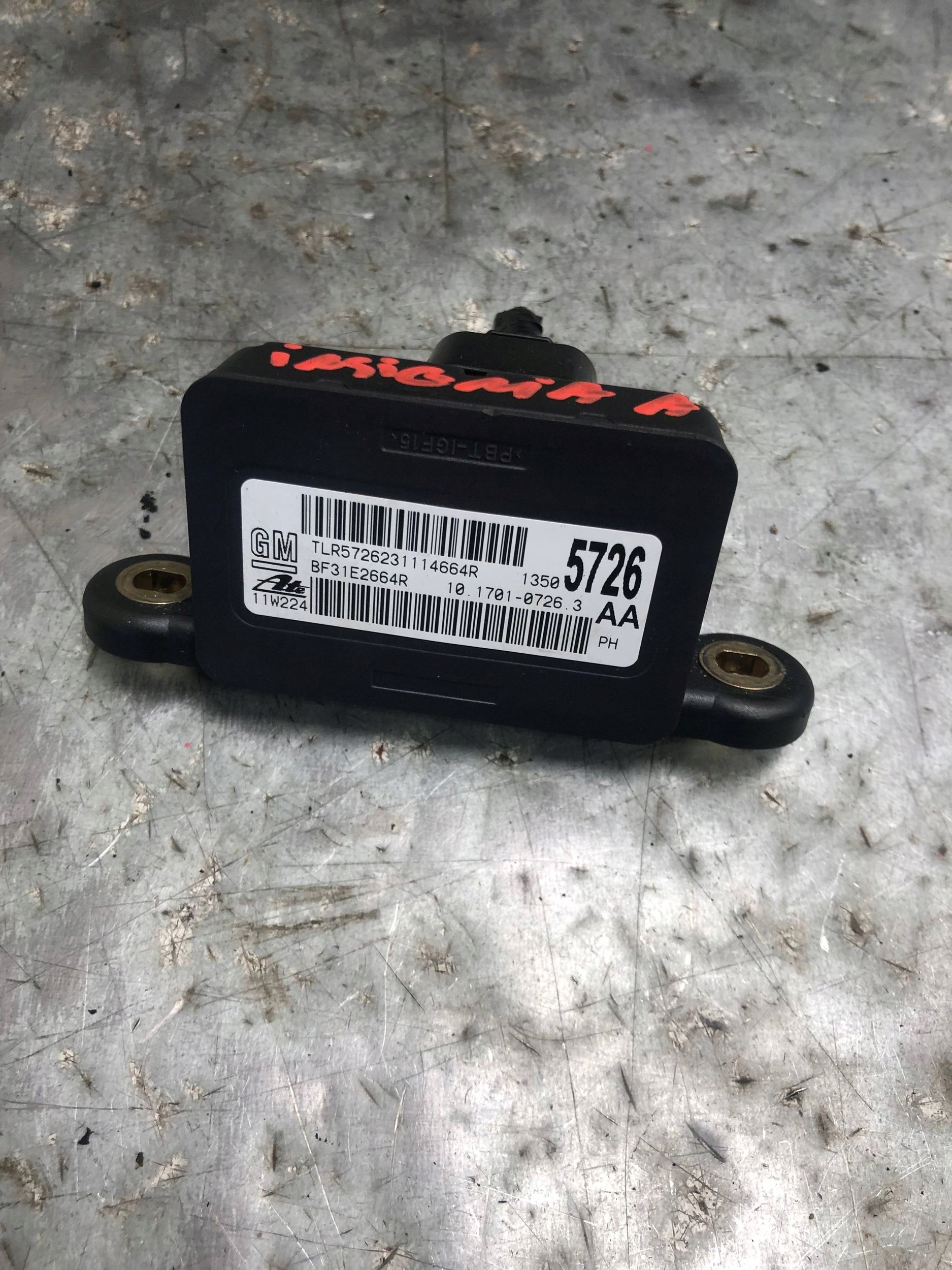 sensor ESP OPEL INSIGNIA A 13505726