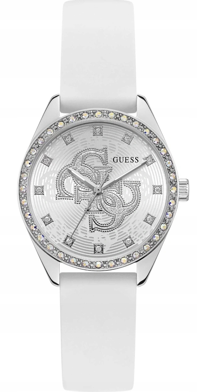 Dámské Hodinky Guess GW1042L1 Ava Bílé Glamour S Zirkony