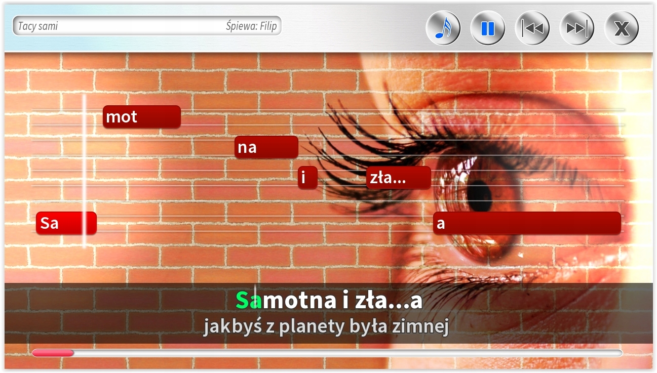 Zabawa Karaoke - polskie piosenki - Lata '80 System operacyjny Windows
