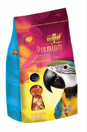 Vitapol Premium Velký papoušek 750 g [0272]