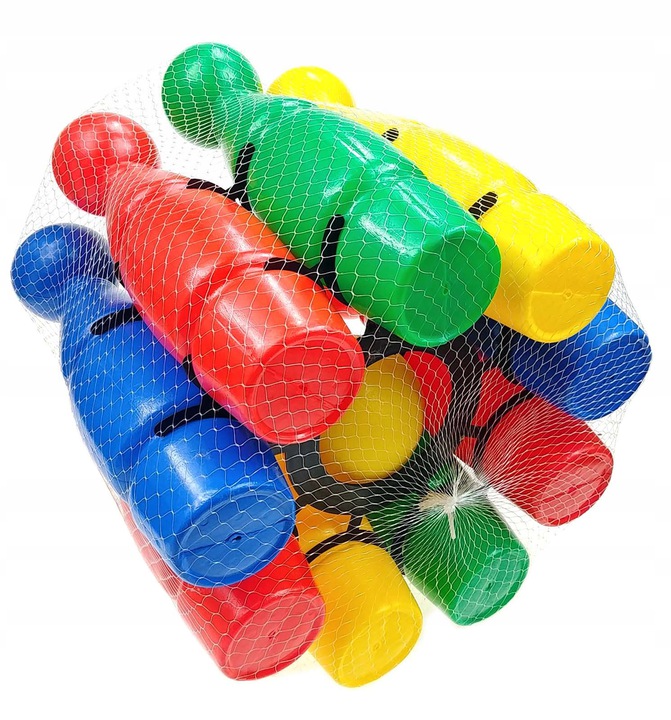 Wielkie kręgle zestaw + 2 kule i stojak Marka inna