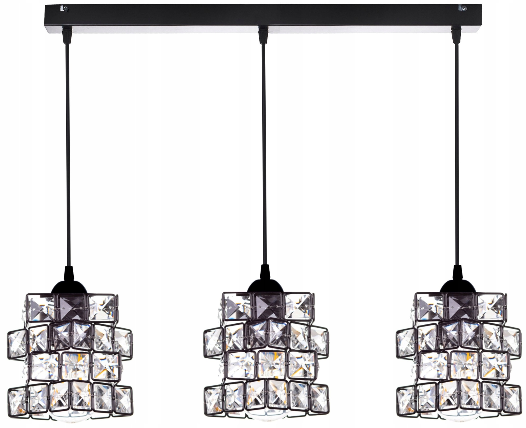 

Lampa Wisząca Plafon Sufitowa Żyrandol Kryształki