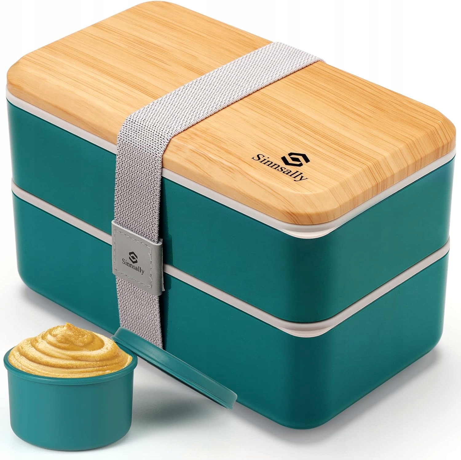 Krabička Na Oběd Bento 1400 ML Nepropustná S Přihrádkami