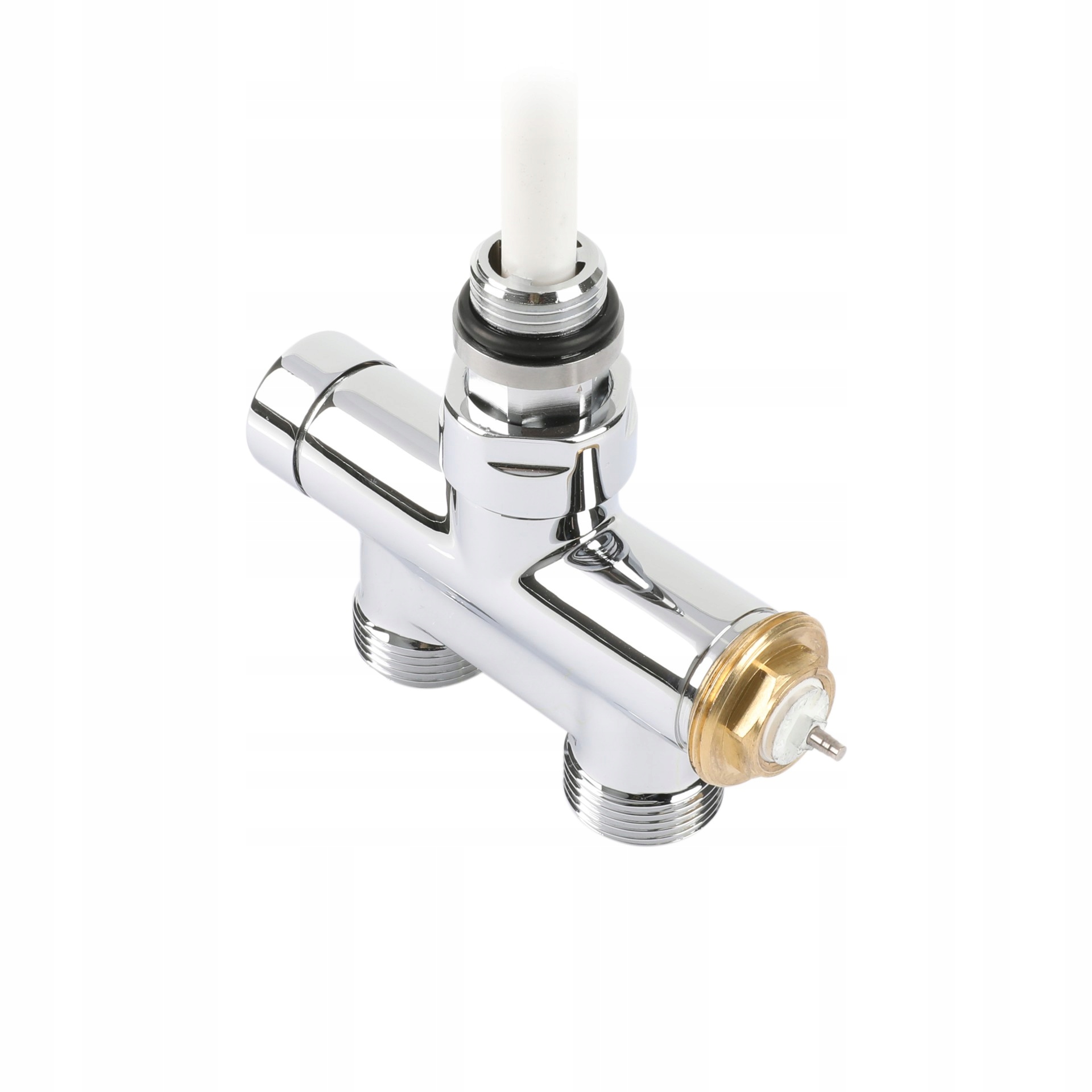 4-cestný termostat. jednoduchý ventil 50 Chrom Poletti