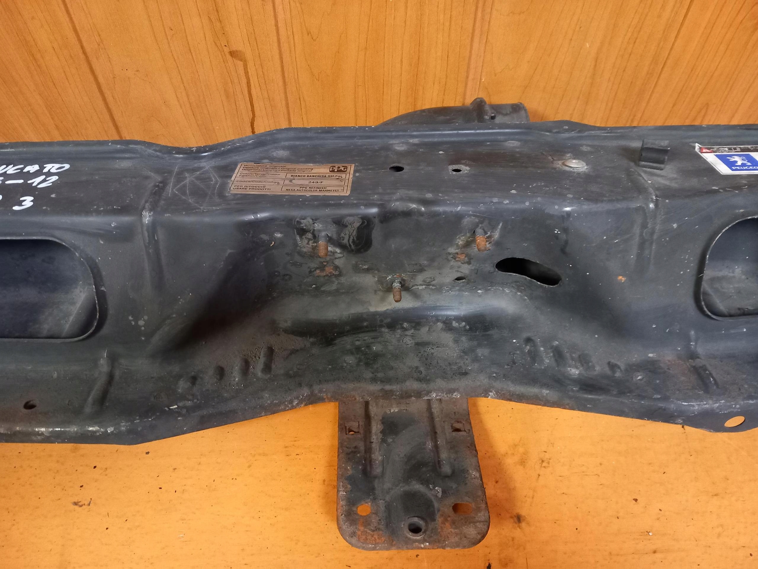 support panel for radiators pillar upper FIAT DUCATO III 06-12