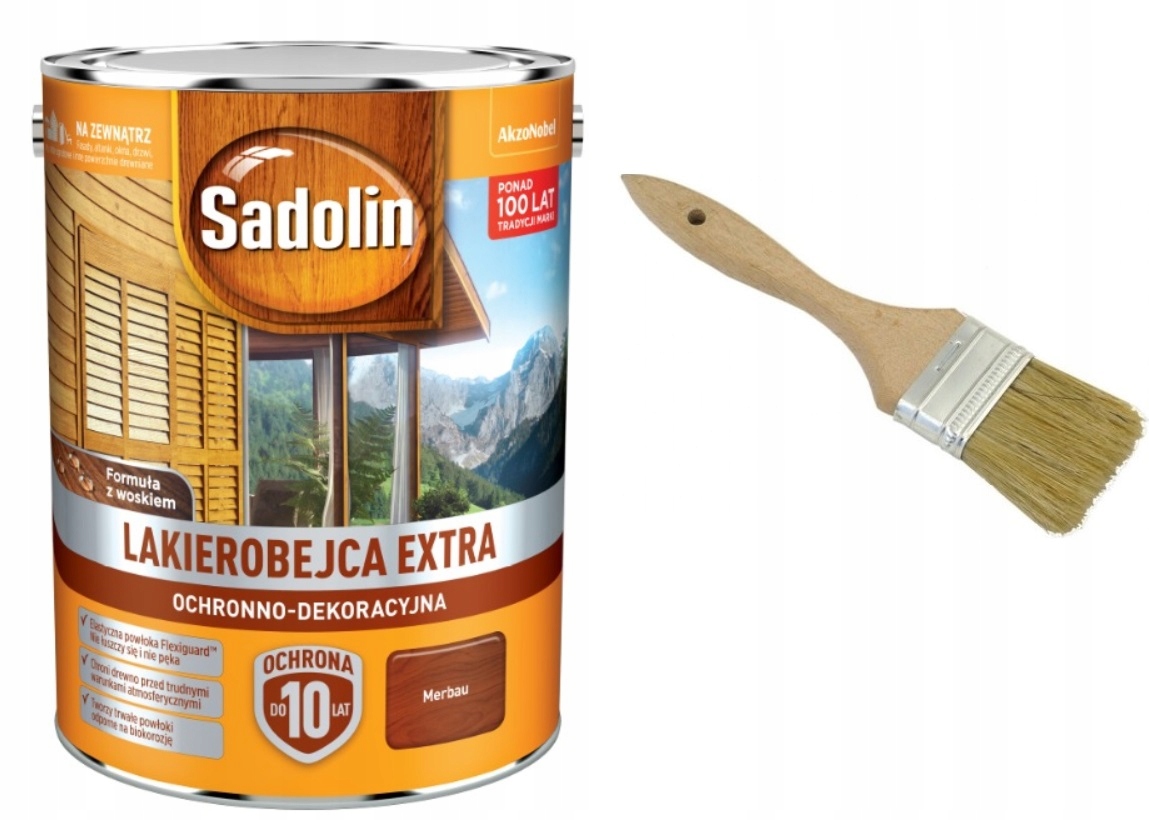 

Sadolin Extra Lakierobejca- merbau, 5l