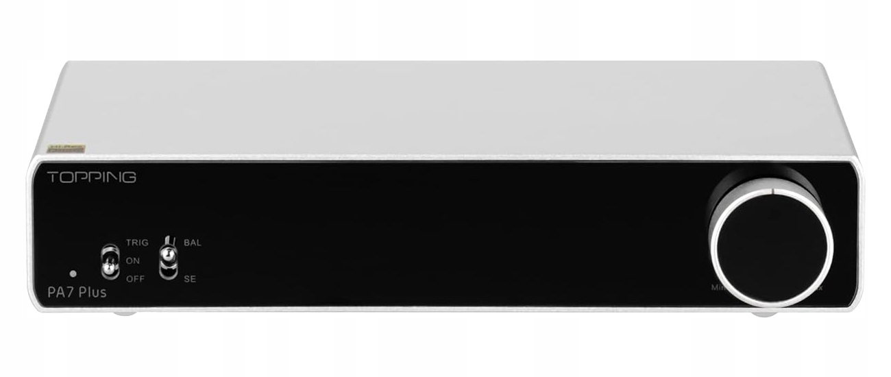 Topping PA7 Plus (Stříbrný) Vyvážený Xlr/trs Trigger 2 x 300 W