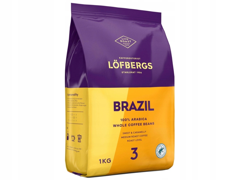 Kawa ziarnista Löfbergs Brazil 1 kg