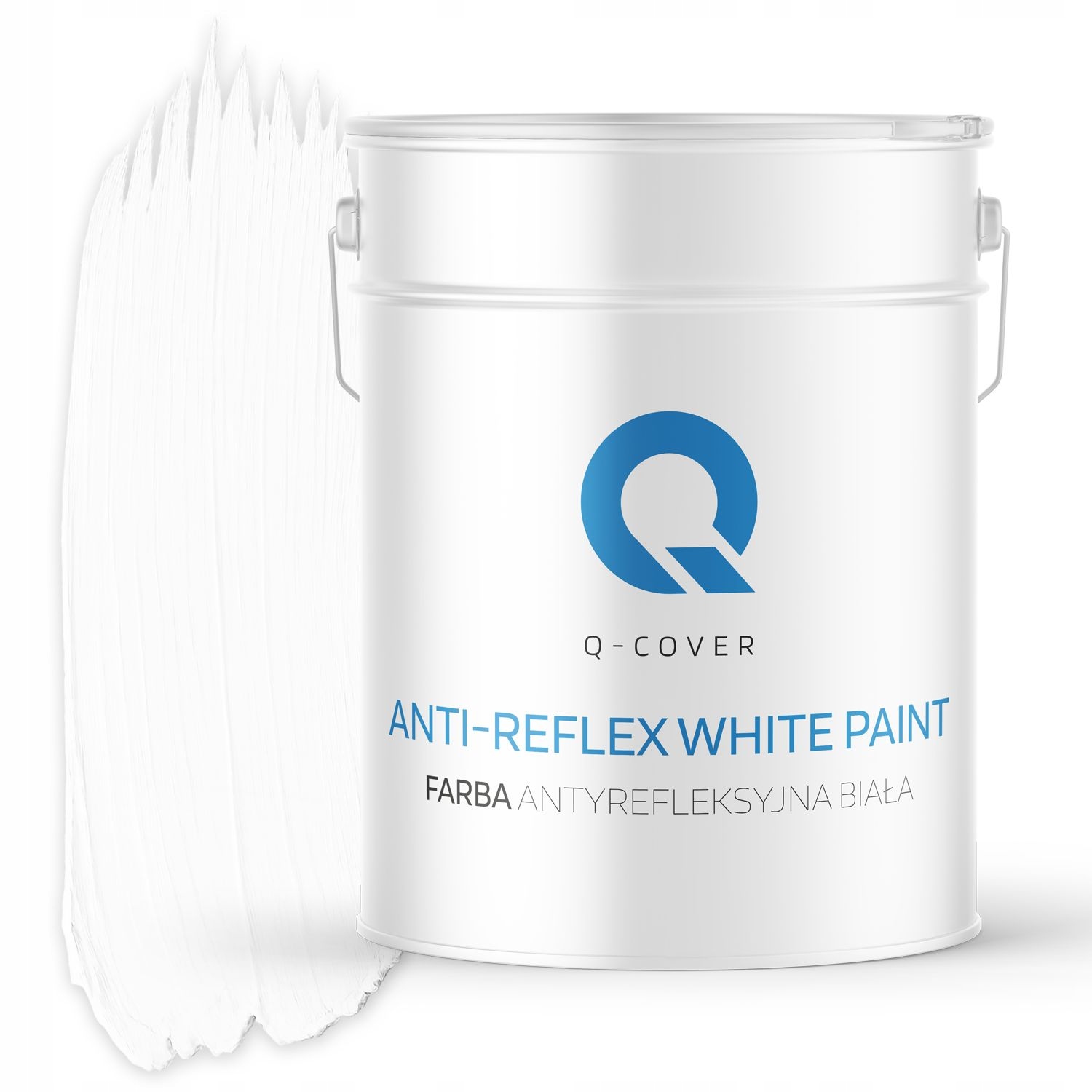Biela Nástenná Latexová Farba Hlboká Matná 10 L Antireflexná Na Stropy