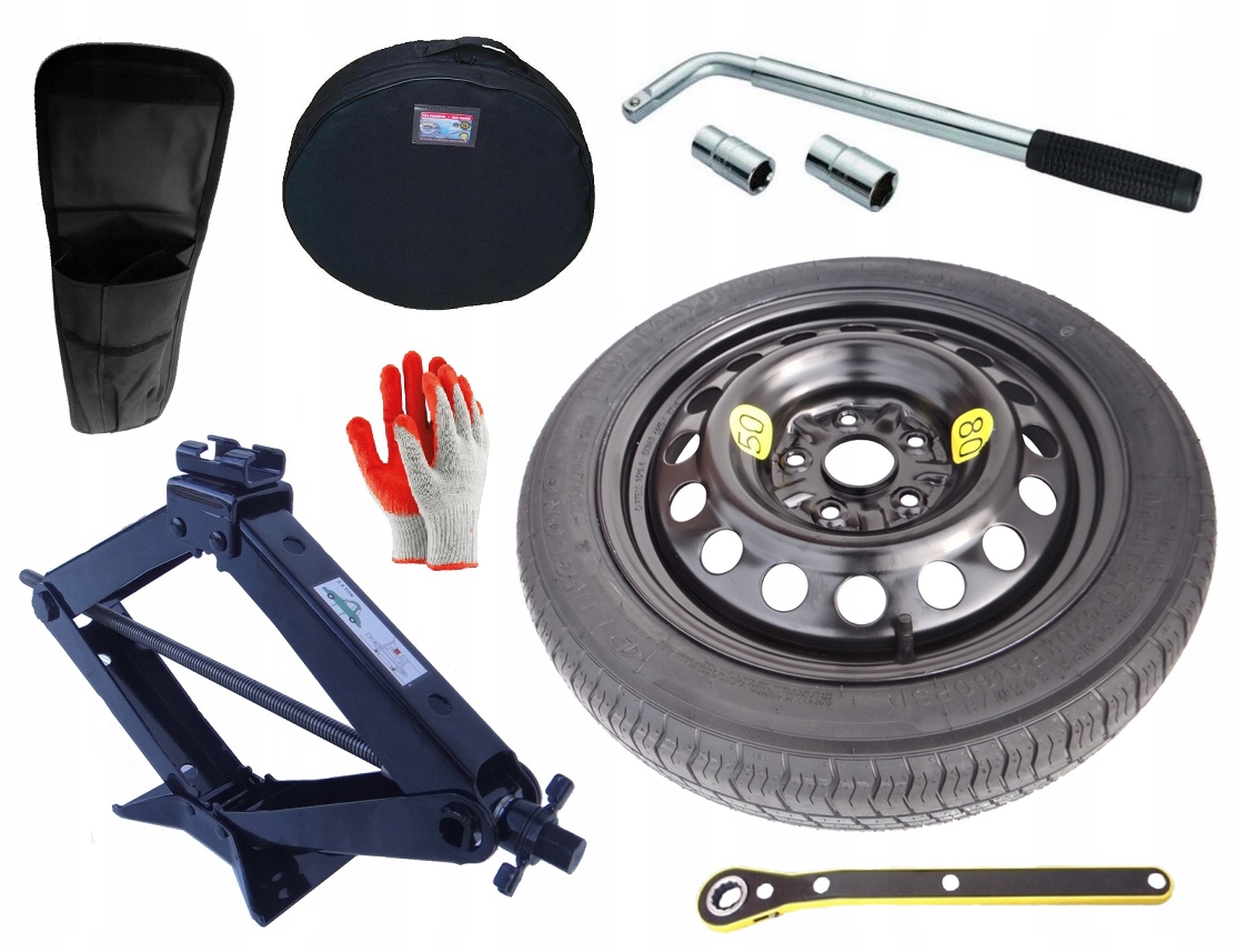 nové Dojezdové Kolo 125/80 R16 Honda CIVIC X 2018 Set (obal)