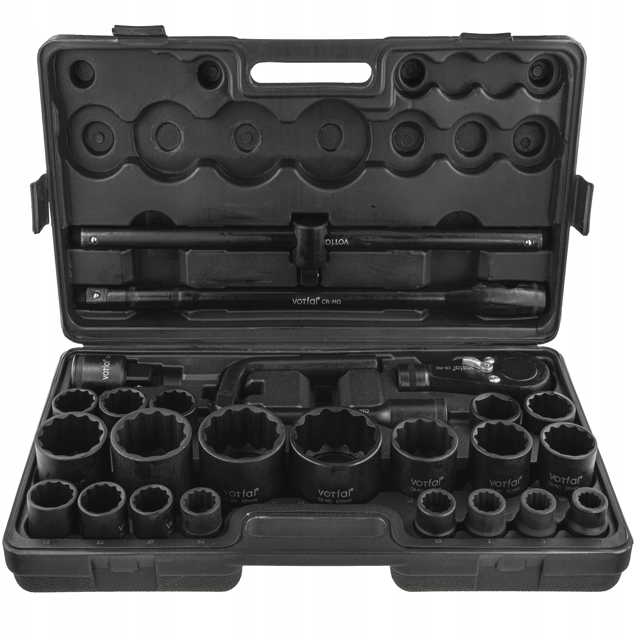 Nástrčné Kľúče Nástrčkové Hlavice Rázové Na Kolesá, Silné 3/4" 1" 26KS 12-HRANNÉ Tir Cr-mo