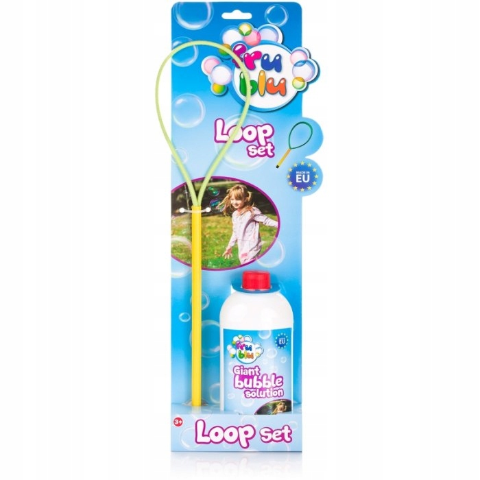 Bańki Fru Blu Zestaw Pętla + płyn 0,5L