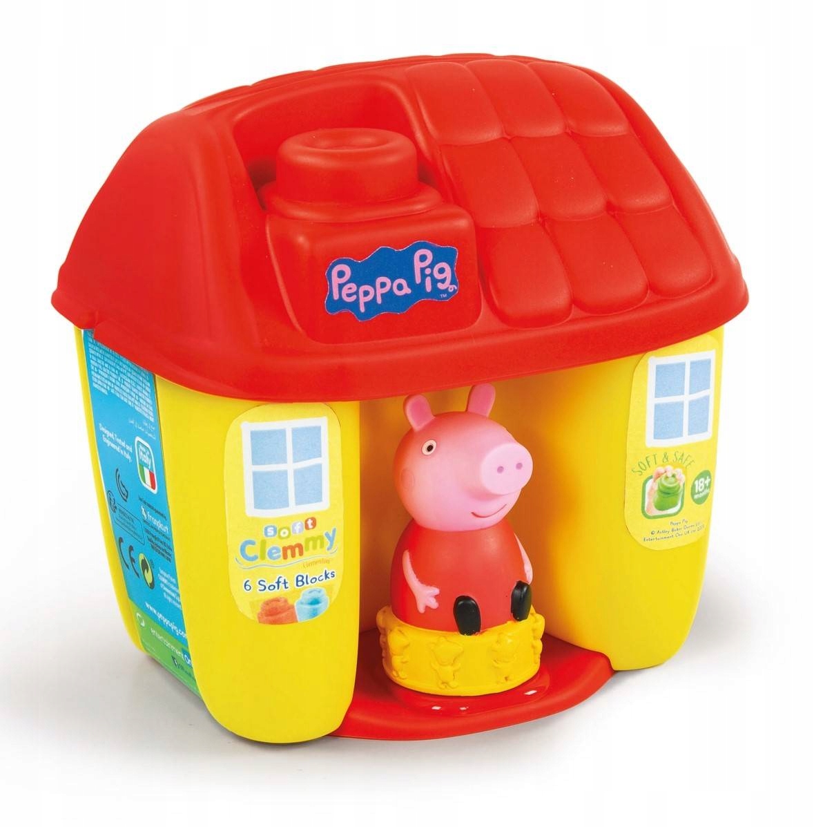 

Clementoni Clemmy Miękkie Klocki Świnka Peppa