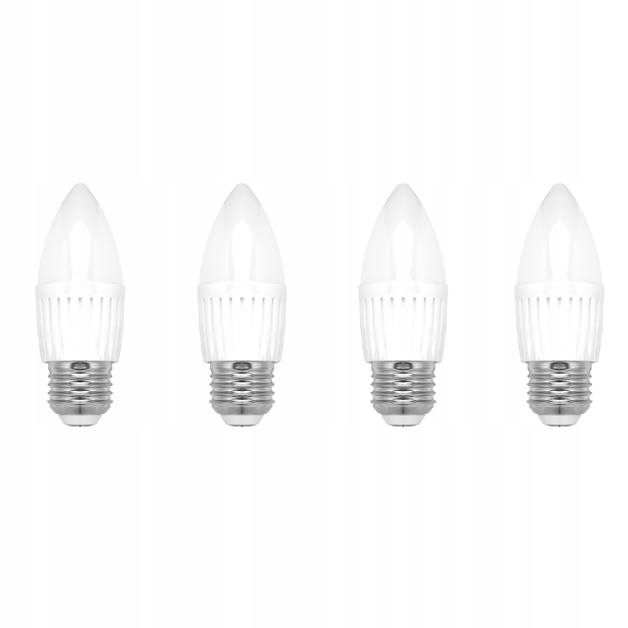 

4x Żarówka Led E27 10W 800lm 6000K Biała Zimna