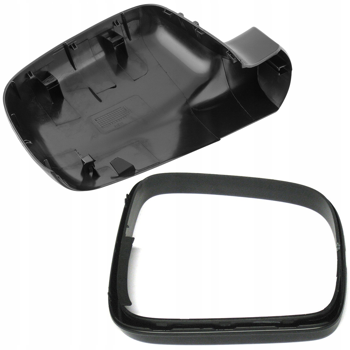 OBUDOWA LUSTERKA LEWA T5 TRANSPORTER 2003- + RAMKA Kolor czarny