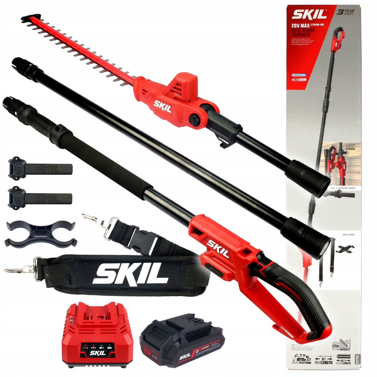 

Sekator Teleskopowy 20V 0640 Skil 1x2,0Ah