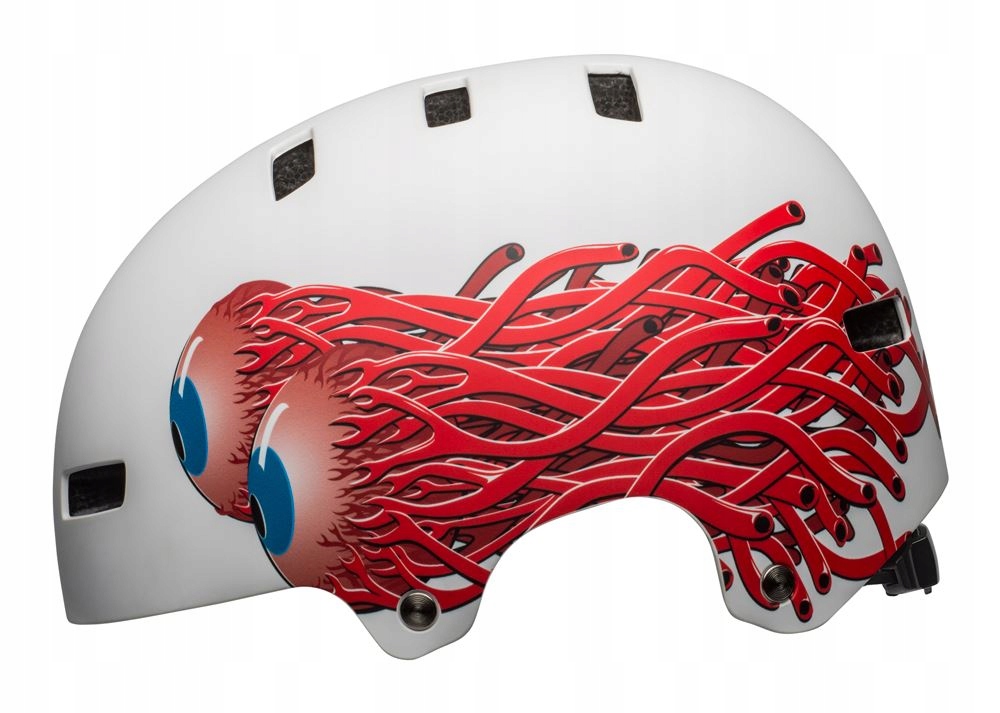 Juniorská přilba Bell Span matte bílá eyes