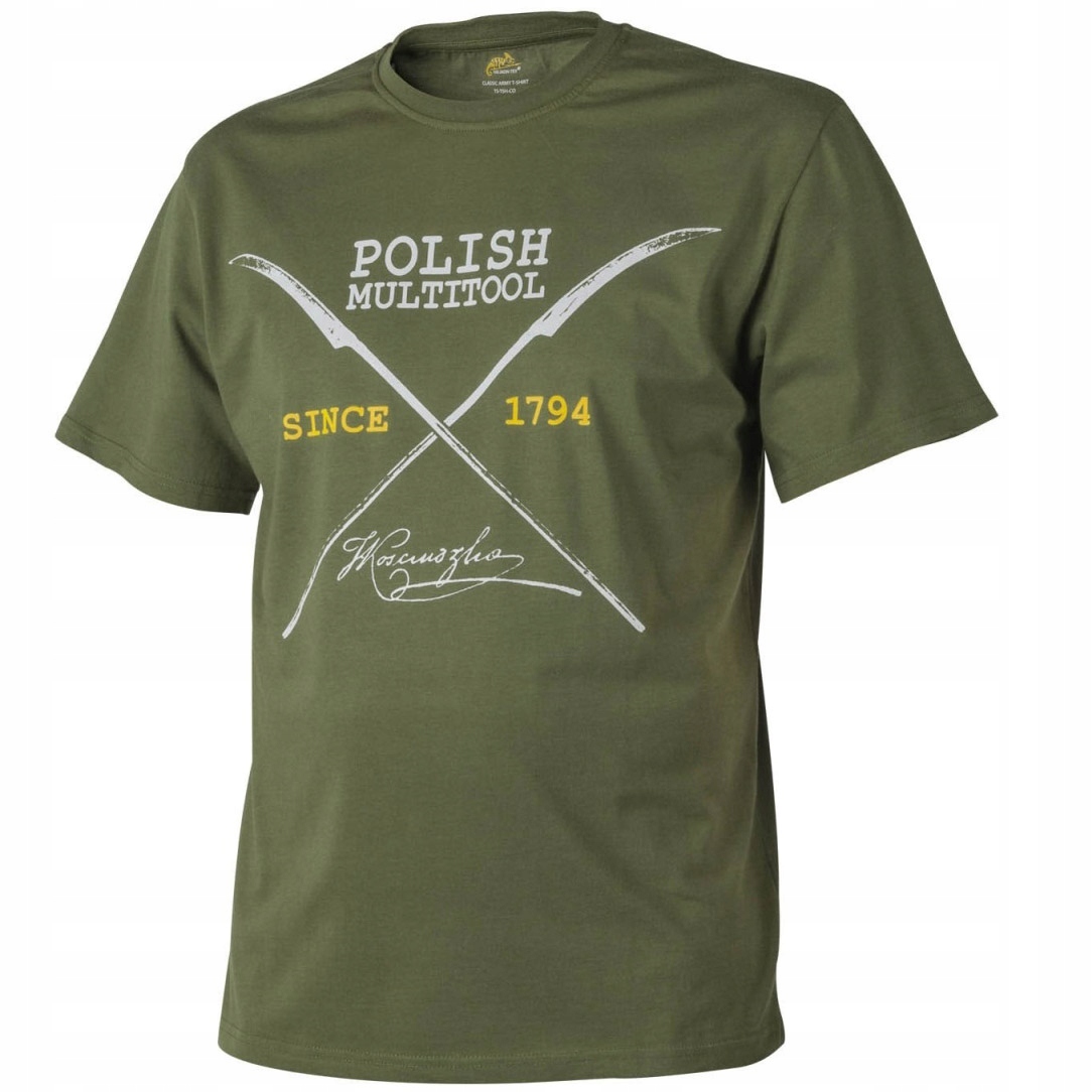 

Koszulka T-shirt Helikon Polish Multitool Green S