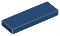 

Lego Tile 1x3 Dark Blue 63864 Nowy