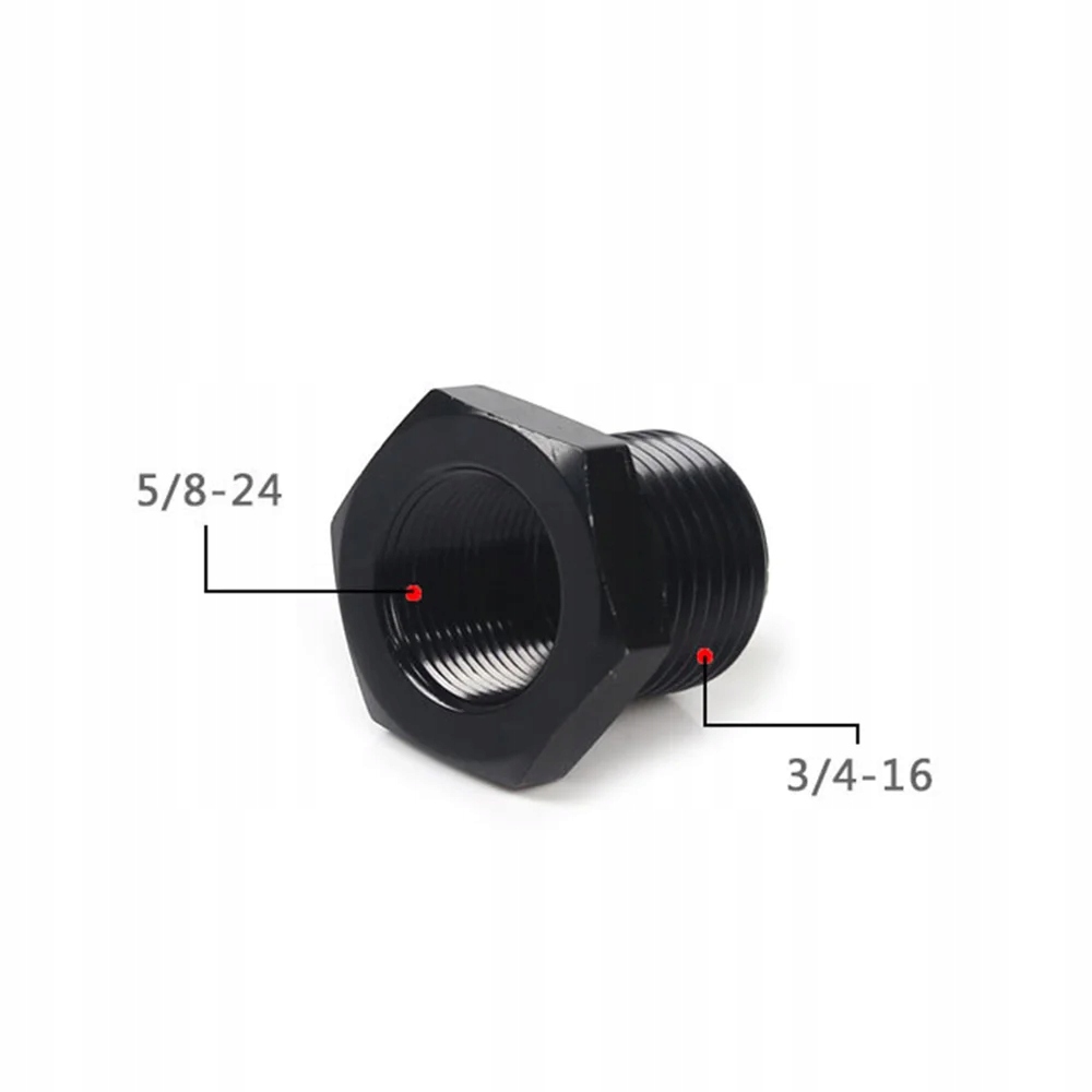 A25518 1Pc Car Oil Filter Adapter 5/824 1/228 To 13/1616 3/416 3/4