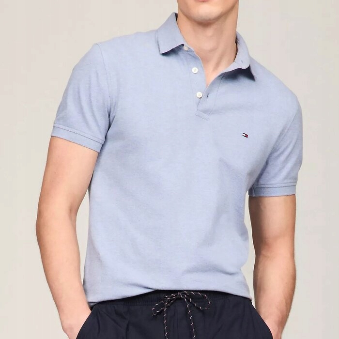 Polokošile Tommy Hilfiger pánská bavlněná modrá S (nová)