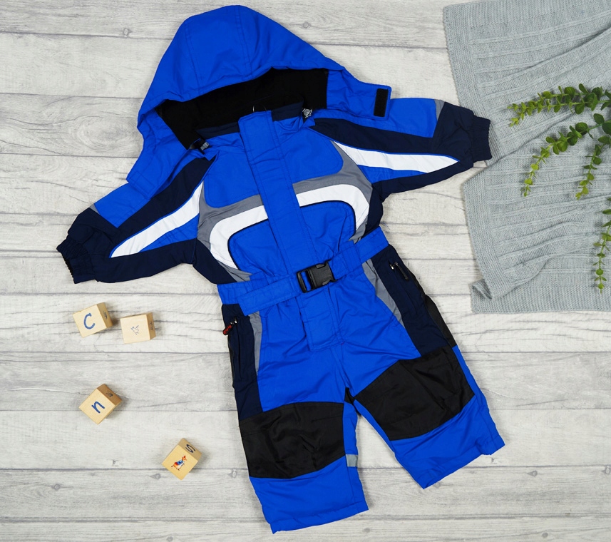 ZIMOWY KOMBINEZON 1cz. TERMO niebieski r.80 Rodzaj zimowy