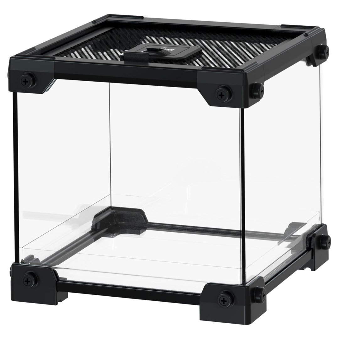 Levně Repti-Zoo Skleněné terárium s síťkou NAK02B 20x20x20 cm