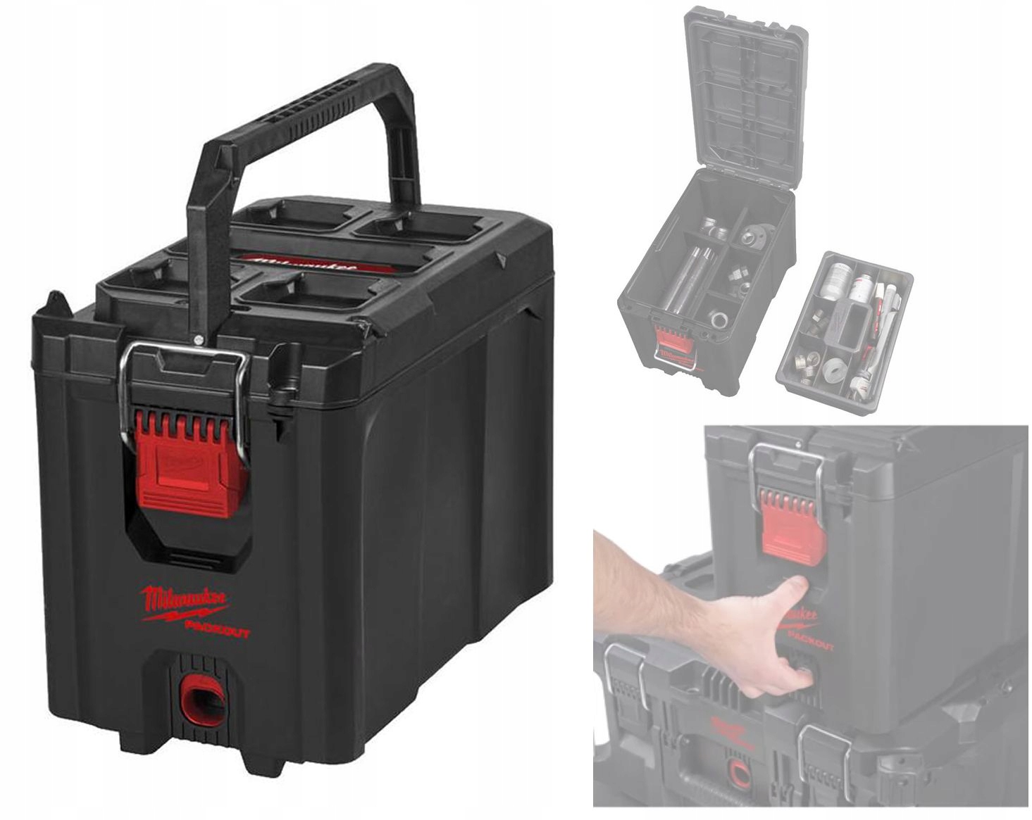 Skrzynia Packout 411 x 254 x 330 mm Milwaukee Kompaktowa 4932471723