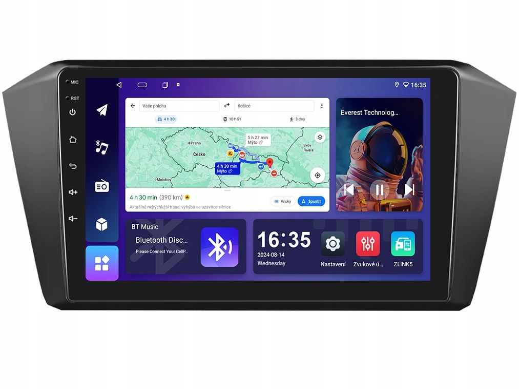 Isudar 2DIN autorádio T68B-IEV62 Android, Volkswagen Passat B8