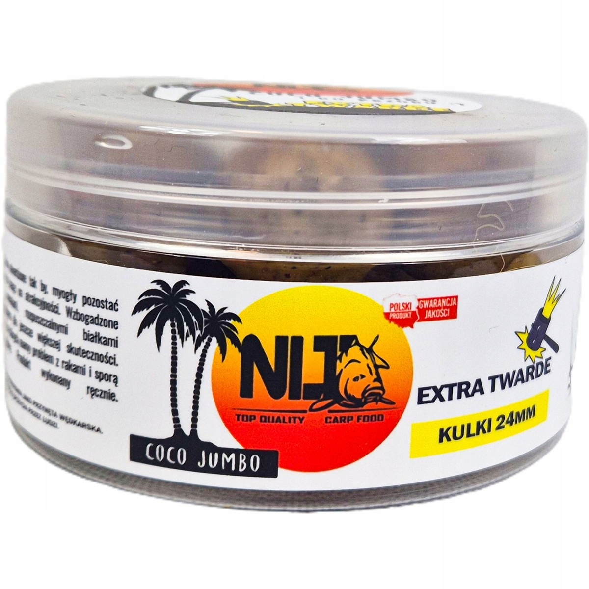 Nlt Kulki haczykowe Extra Twarde Coco Jumbo 24mm 150g