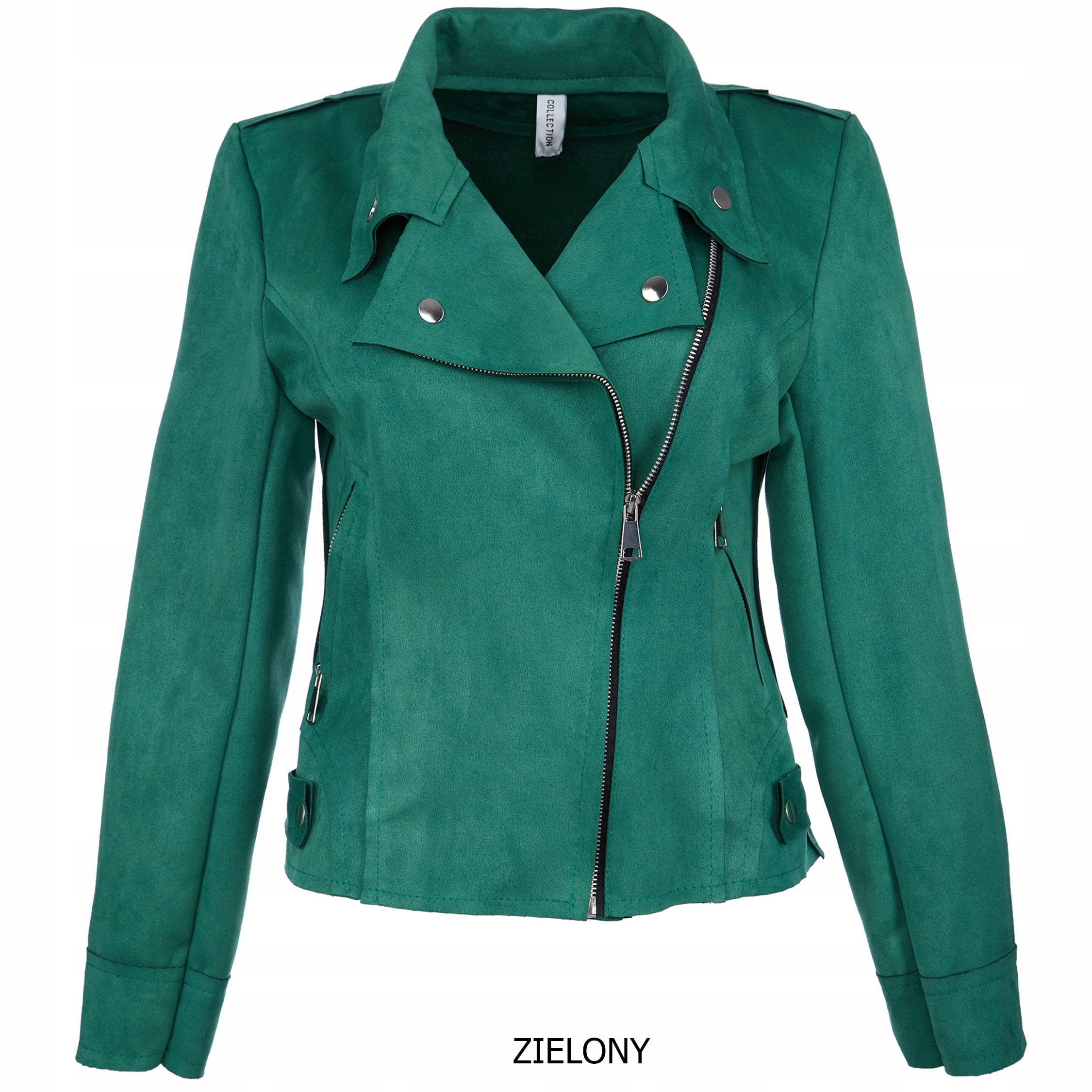 KURTKA RAMONESKA SKÓRZANA ZAMSZOWA _36/S