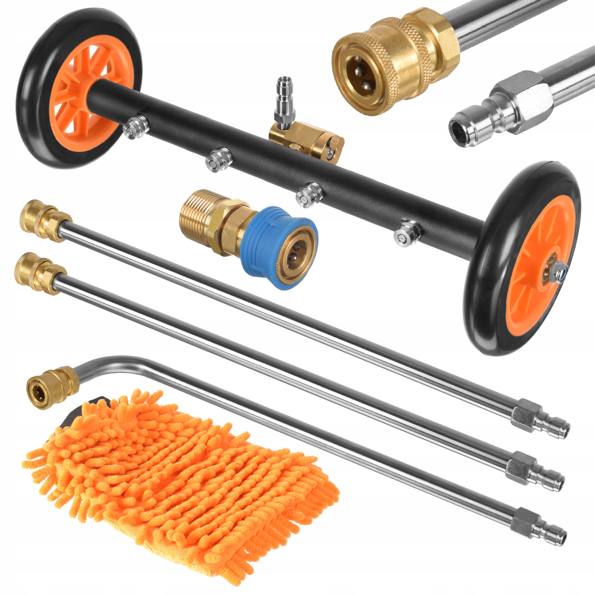 Tlaková lišta na mytí podvozku 415 mm, závit M22 pro Kranzle Macallister