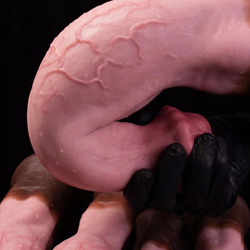 JIXAXE Duży Realistyczny Silikonowy Dildo Koński Z Przyssawką Dla Dorosłych — miniatura 7
