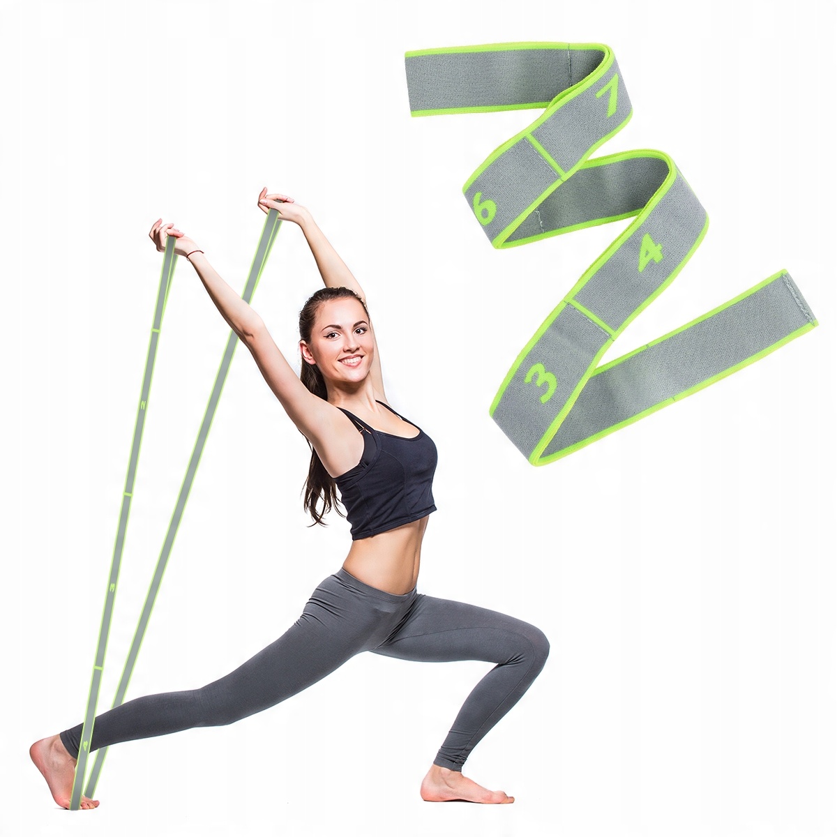 

Taśma Do Jogi Ćwiczeń Fitness Pilates Yoga