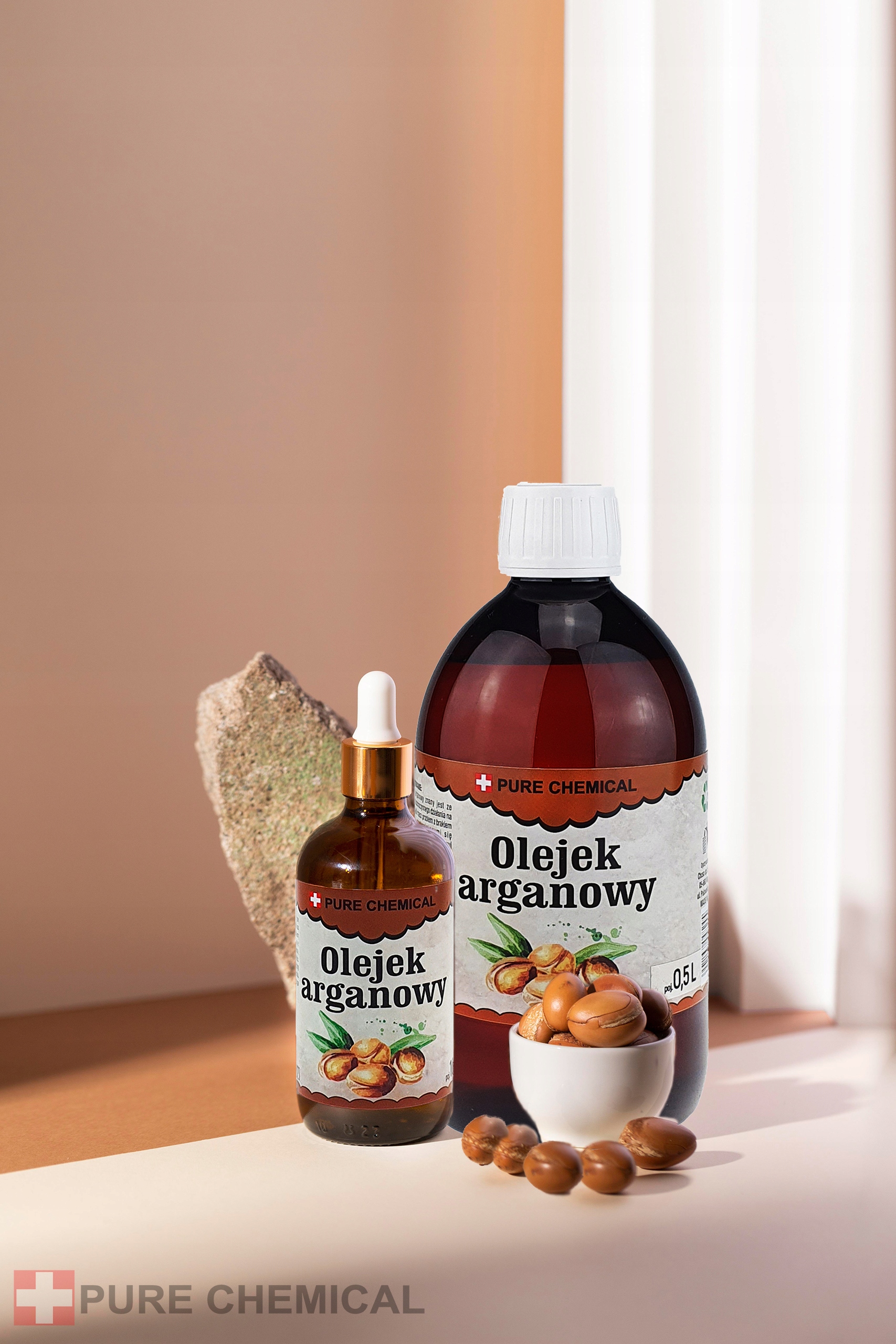 OLEJ ARGANOWY DO WŁOSÓW MAROKO NIERAFINOWANY ZIMNOTŁOCZONY + DOZOWNIK 1L Kod producenta olej arganowy 1000ml