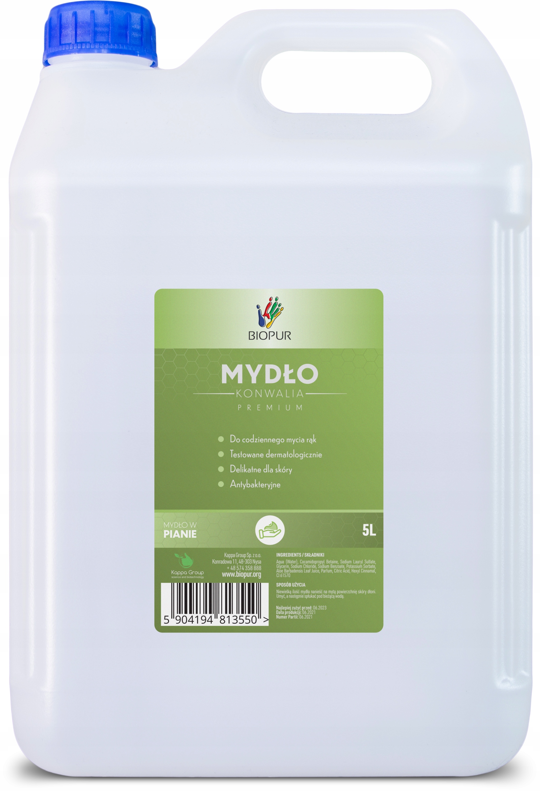 

Mydło w pianie CleanPRO v2 5L do dozowników piana