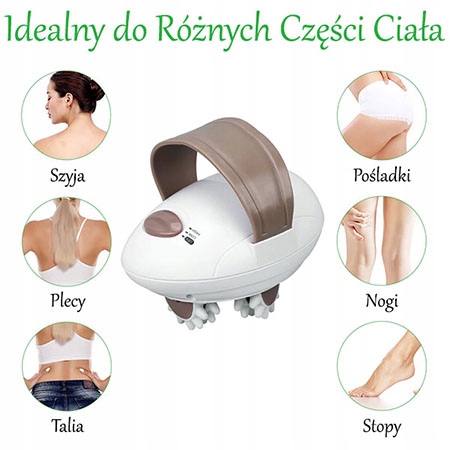 GRATIS + ELEKTRYCZNY MASAŻER 3D DOCELLULITU I CIAŁA NA CELLULIT I ROZSTĘPY Marka inna
